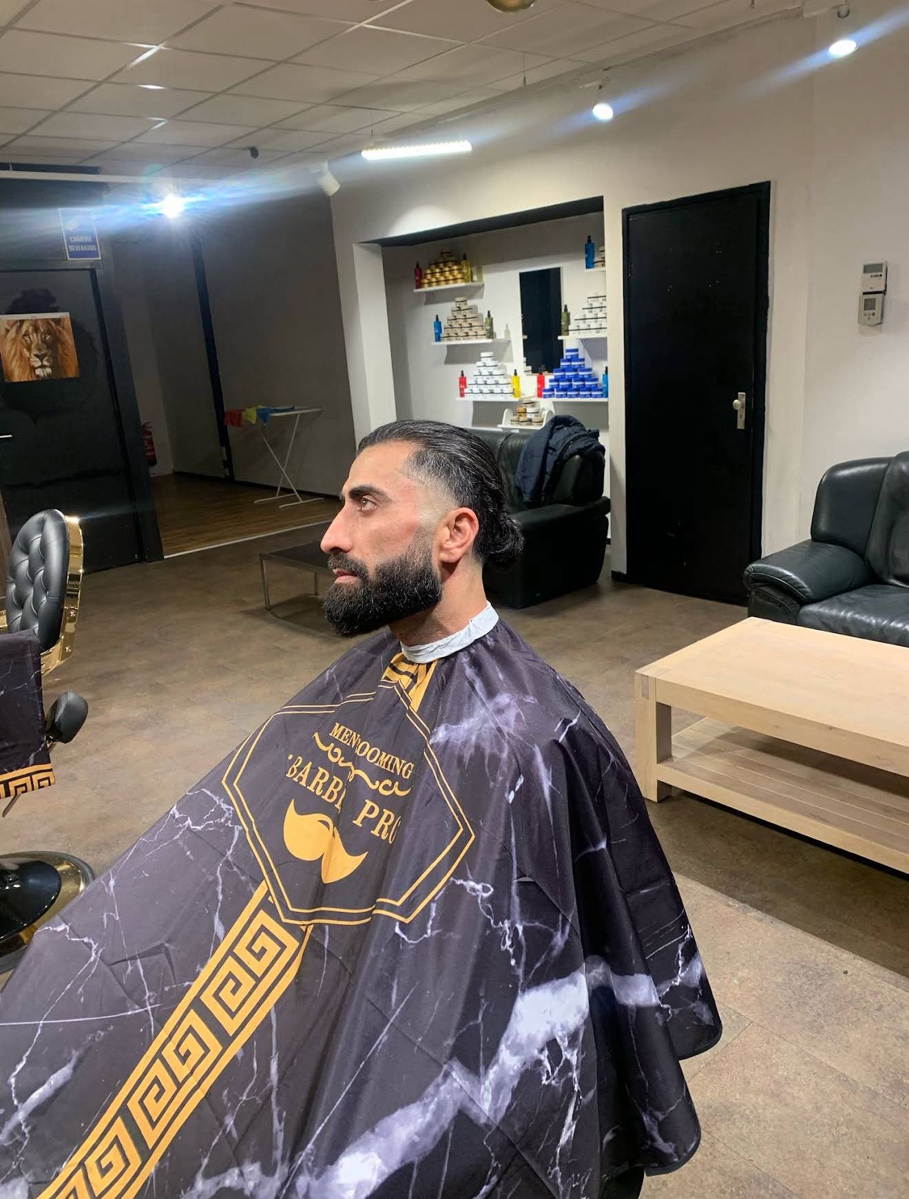 Haar en baard combinatie